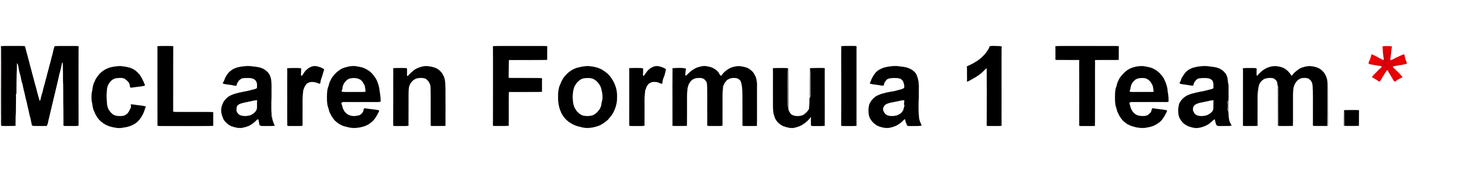 McLaren Formula 1 Team