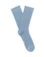 Chaussettes hautes sport en coton stretch - bleu clair