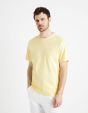 Essentiel - Le T-shirt boxy 100% coton - jaune
