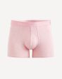Boxer en coton stretch - rose