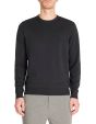 Pull col rond 100% coton - anthracite
