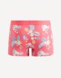 Boxer en coton stretch - rouge