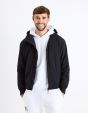 Blouson à capuche - noir