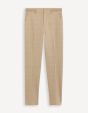 Pantalon chino slim - beige