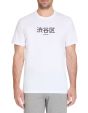 T-shirt col rond 100% coton - blanc