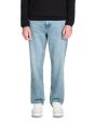 Jean loose 100% coton c75 - bleu clair