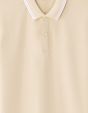 Polo slim coton stretch - beige