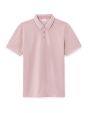 Polo regular coton mélangé - rose