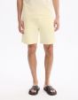 Bermuda 100% coton - jaune