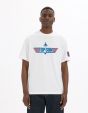Top Gun - T-shirt blanc