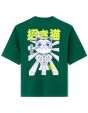 Dandadan - T-shirt vert de Mémé Turbo