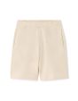Bermuda regular coton mélangé - beige