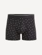 Boxer en coton stretch - noir