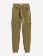 Pantalon cargo - kaki