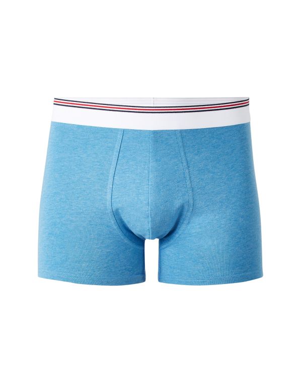Boxer uni - bleu