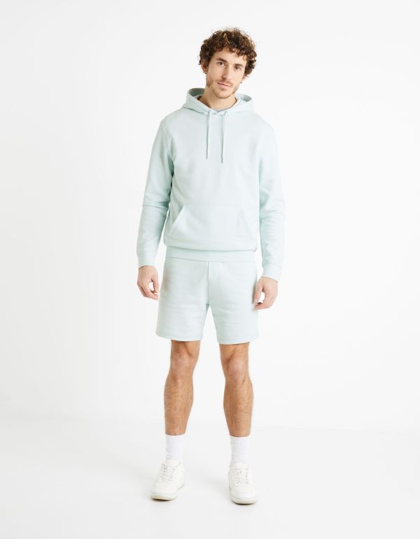 Bermuda 100% coton - vert