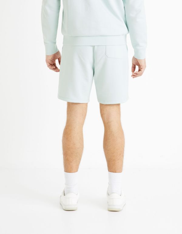 Bermuda 100% coton - vert