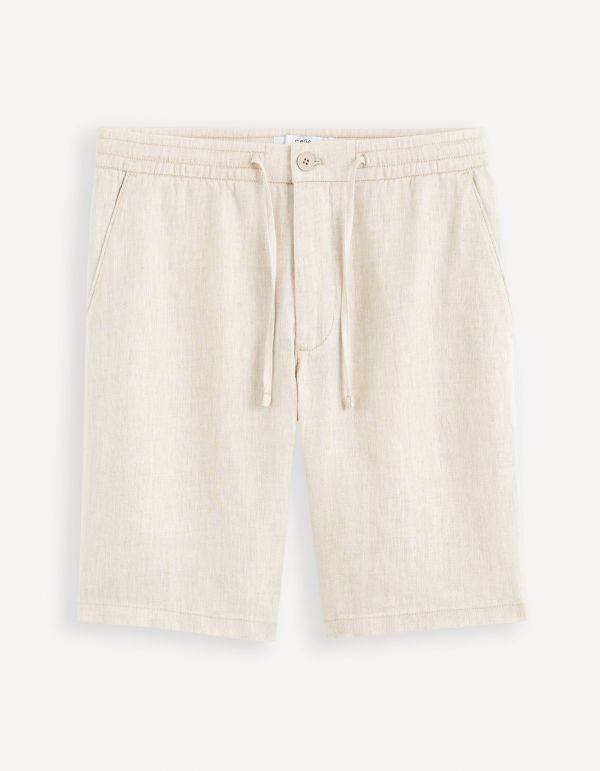 Short 24h 100% lin - naturel