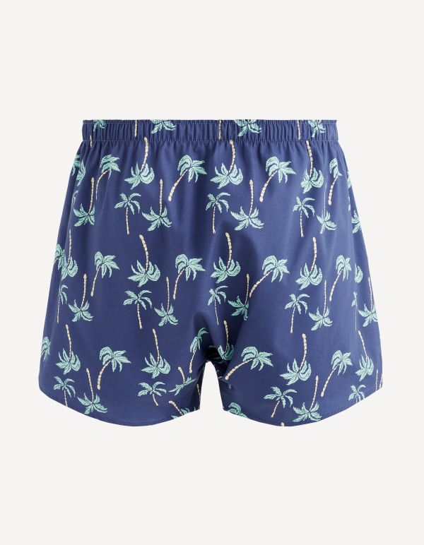 Caleçon 100% coton - marine