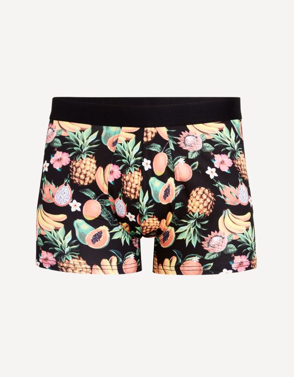 Boxer en microfibre - noir