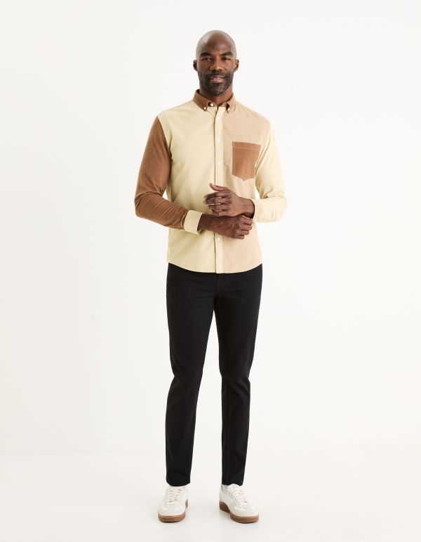 Jean slim C25 powerflex - noir