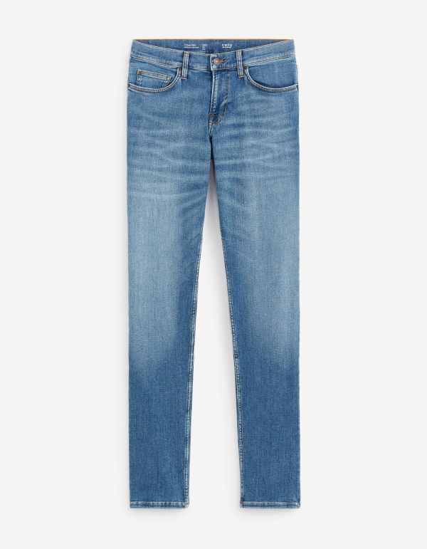 Jean slim C25 powerflex - bleu délavé