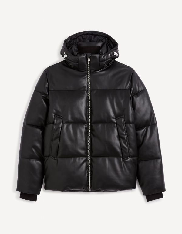 Doudoune grand froid à capuche - noir