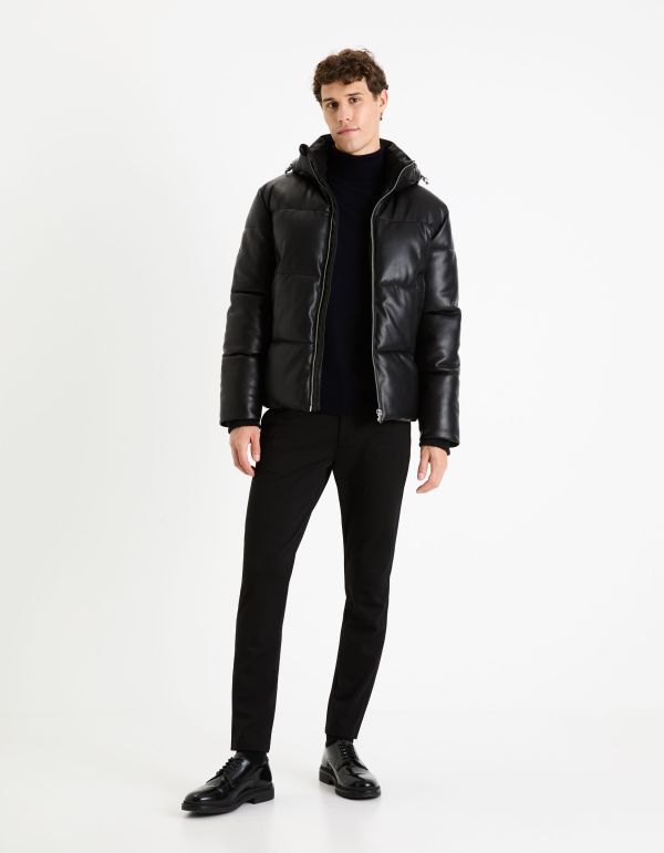 Doudoune grand froid à capuche - noir