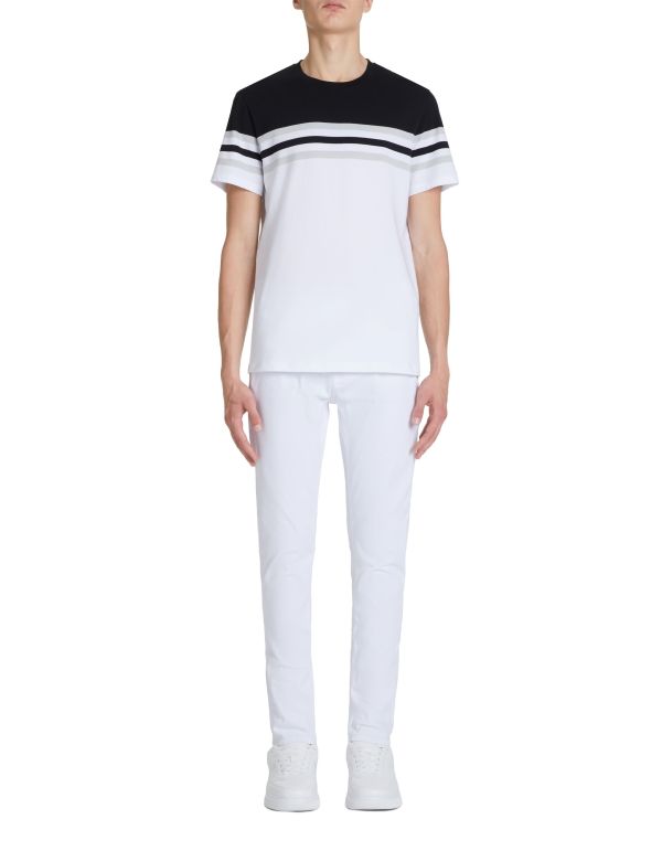 Jean slim stretch C25 - blanc