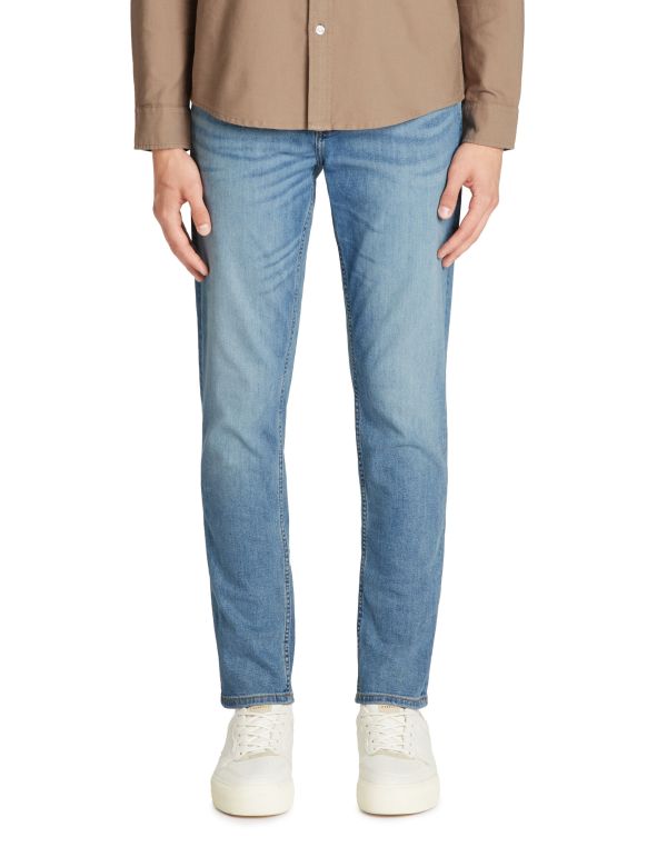 Jean slim coton stretch c25 - bleu clair