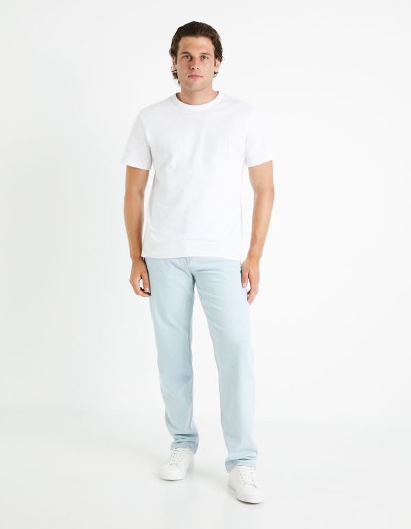Jean loose C75 100% coton - light blue