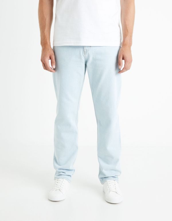 Jean loose C75 100% coton - light blue