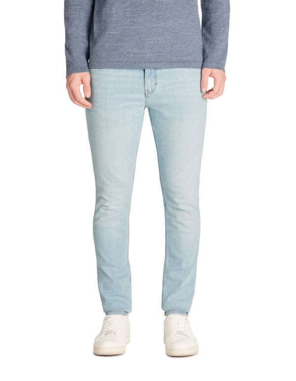 Jean skinny coton stretch c45 - bleu clair