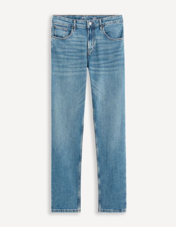 Jean straight C15 3 longueurs stretch - bleu