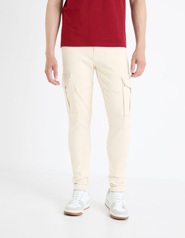 Jean skinny C45 stretch - beige