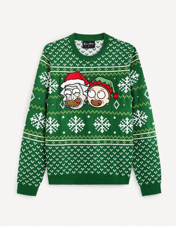 Rick & Morty - Pull de Noël