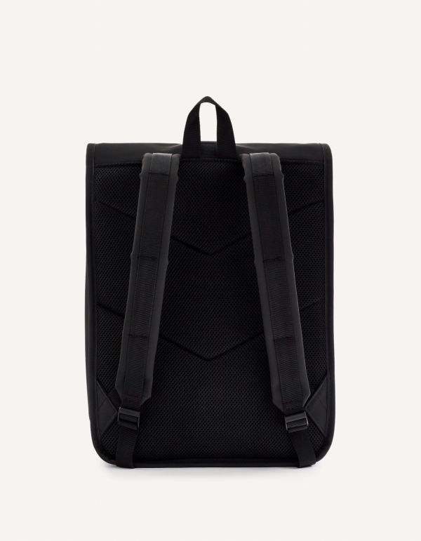 Sac à dos en gomme - noir