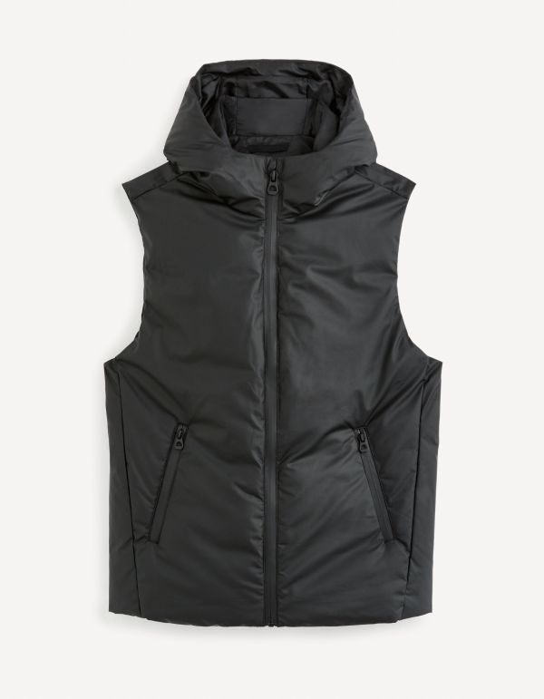 Doudoune sans manches - noir