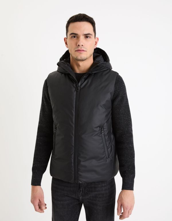 Doudoune sans manches - noir