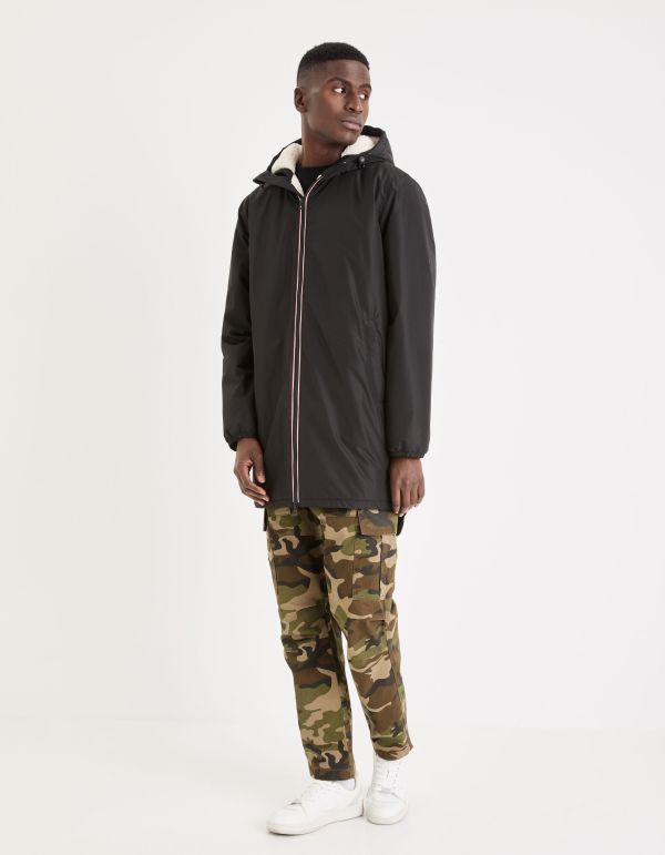 Pantalon cargo 100% coton - camouflage