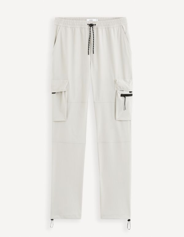 Pantalon cargo - gris