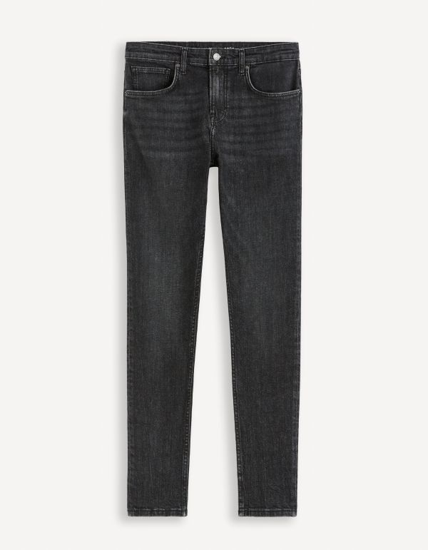 Jean slim tapered stretch - noir