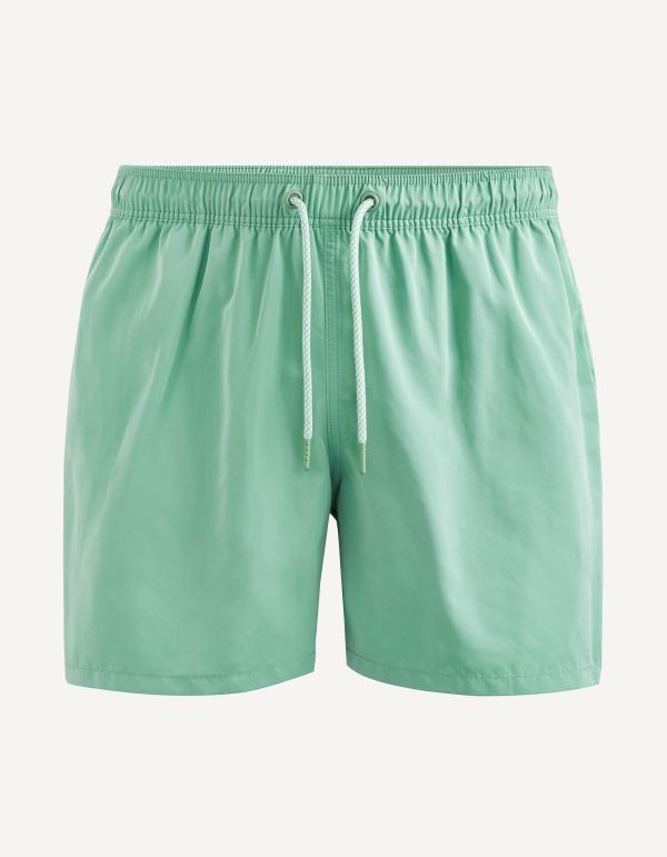 Maillot de bain uni - bleu