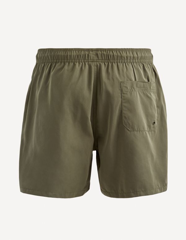 Maillot de bain uni - kaki