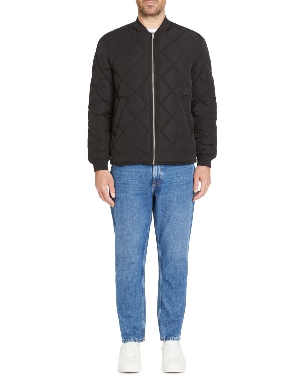 Bomber col bomber - noir