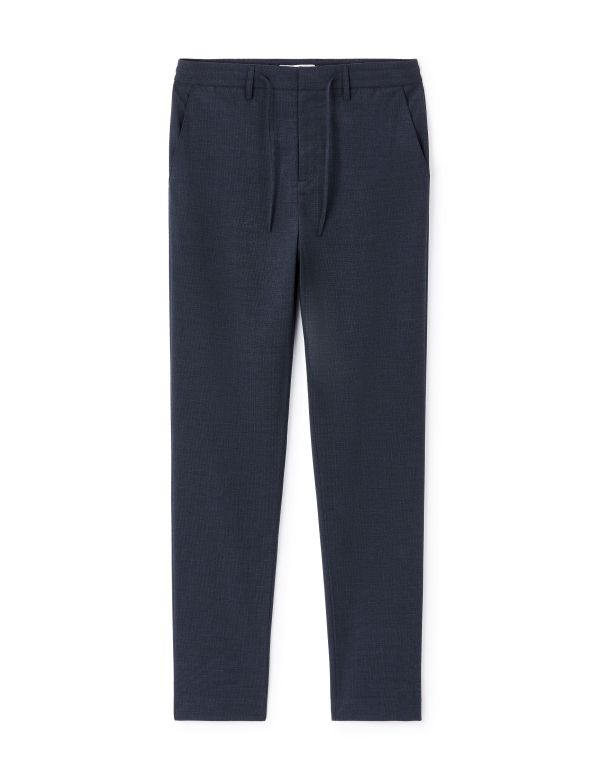 Pantalon slim - marine