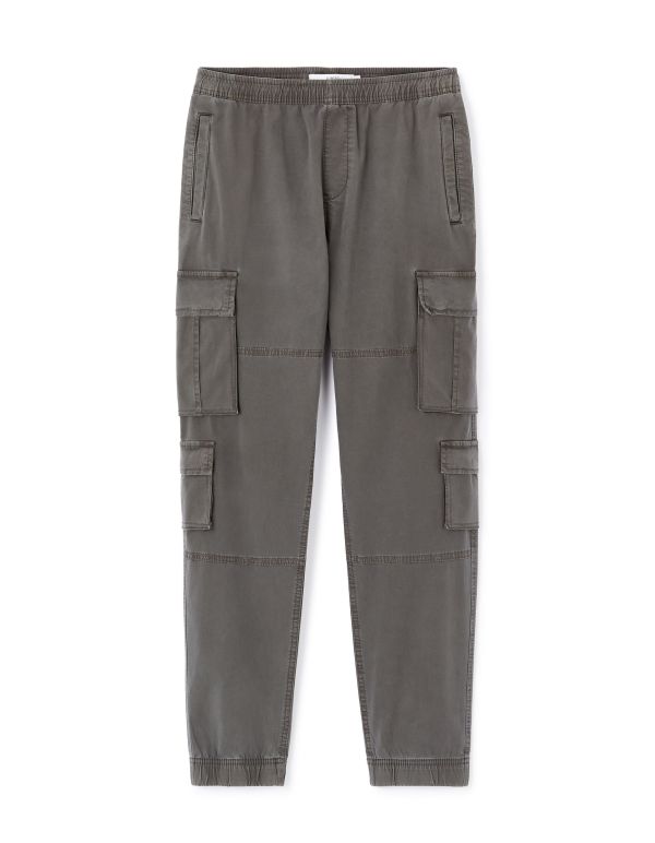 Pantalon cargo jogger - gris