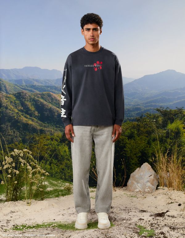 Demon Slayer - T-shirt gris