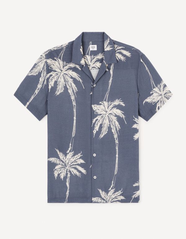 Chemisette regular - bleu