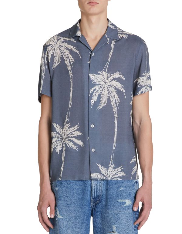 Chemisette regular - bleu